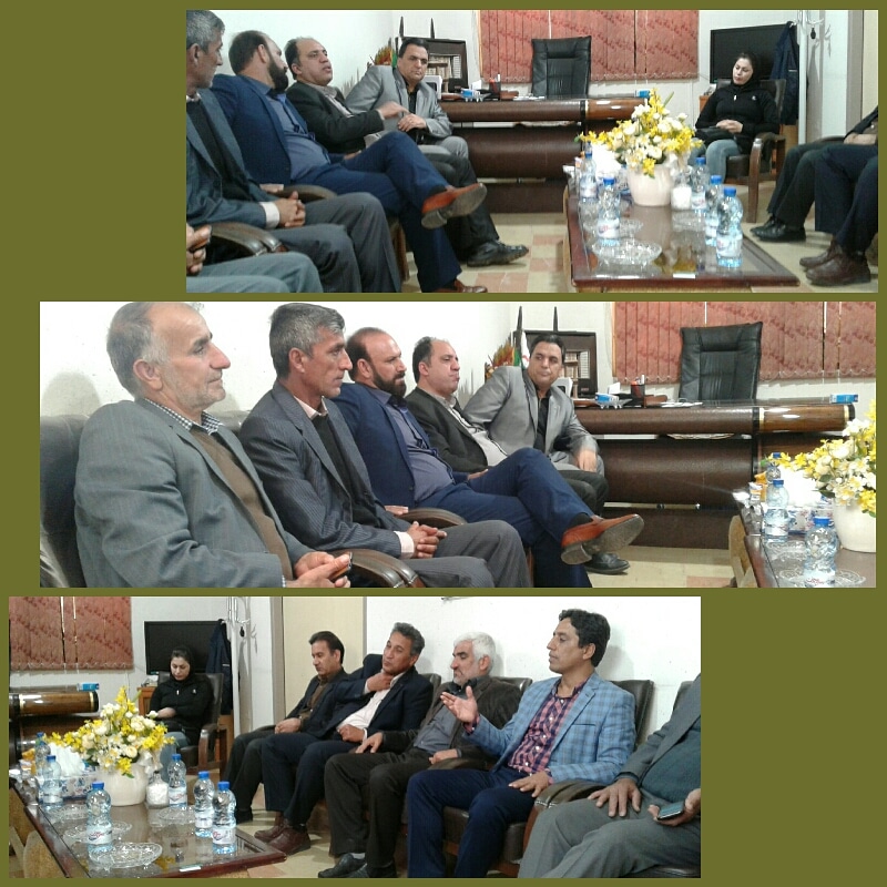 دیدار ریاست هیات فوتبال استان فارس با پیشکسوتان و مدیران حوزه ورزش در نورآباد