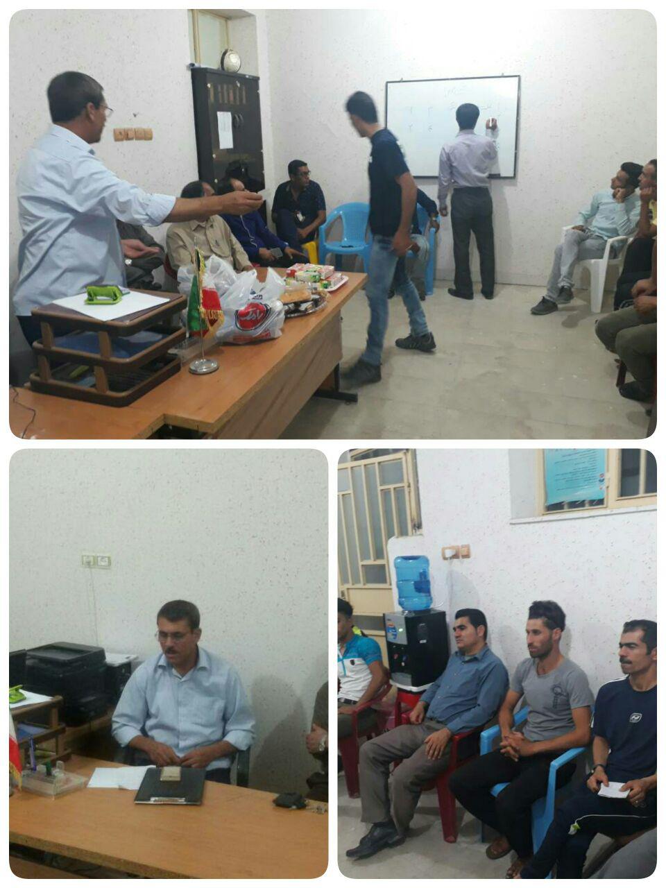 قرعه کشی مسابقات دسته دو بزرگسالان در شهرستان زرین دشت برگزار شد