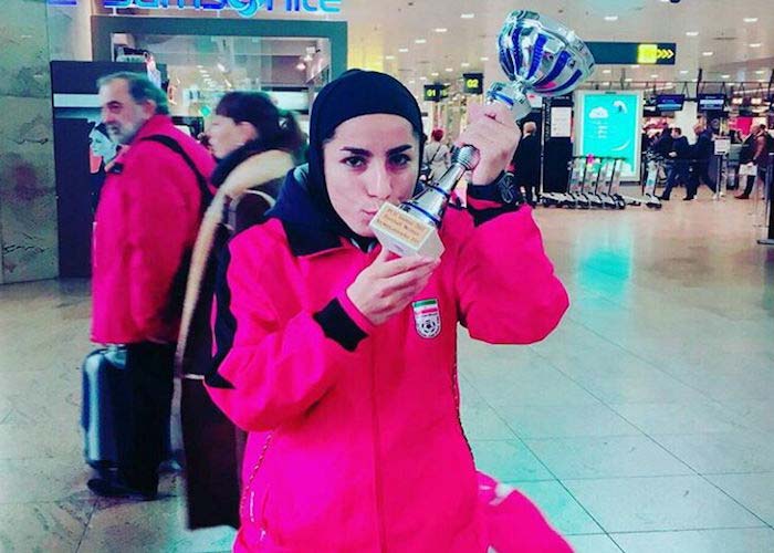 خانم پروین فرهادی لژیونر جدید لیگ عراق